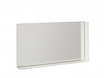 ECK - Rectangular wall-mounted mirror with shelf by Müller Small Living - view 2